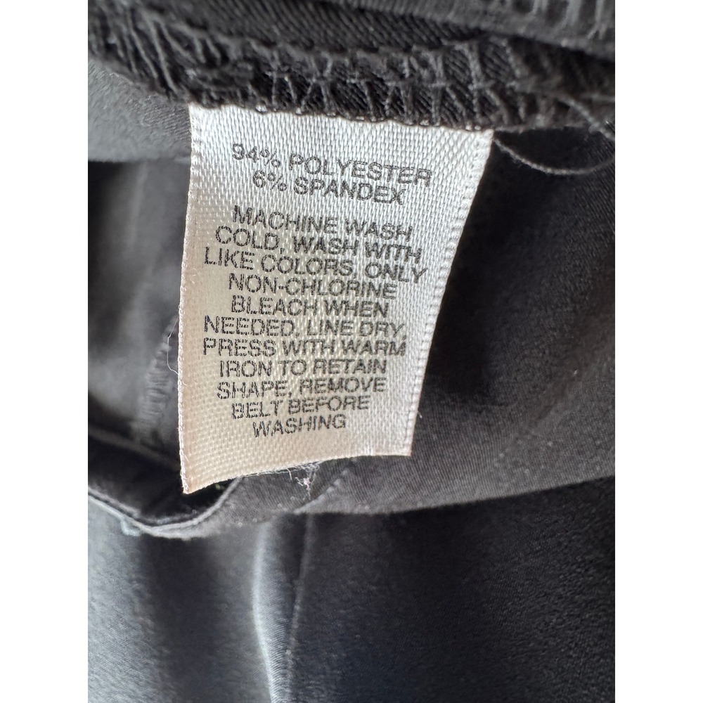 White House Black Market A-Line Knee Skirt Black 6 Minimalist Office Capsule - Picture 5 of 10